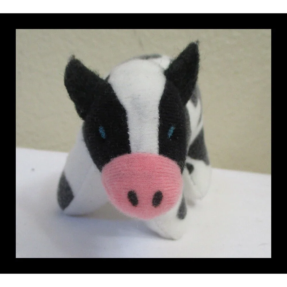 McDonald's Babe Black & White Cow 5